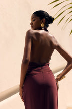 Estrella Purple Dress