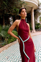 Kaela Granate Dress