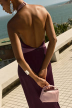 Vestido Paraná Guinda