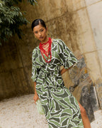 Kyoto Arrecife Verde Dress