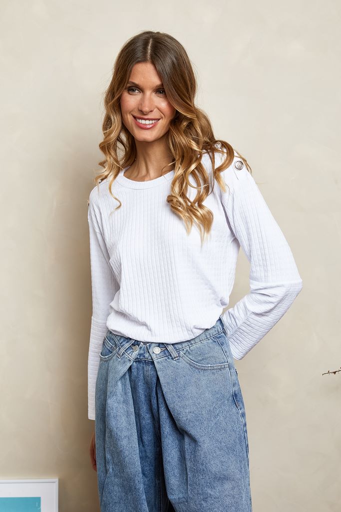 Top Lael - Blanc