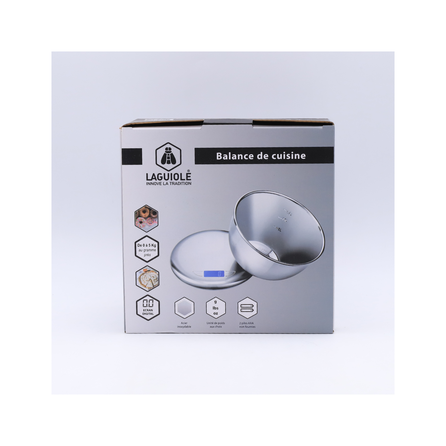 Báscula para alimentos - Acero inoxidable