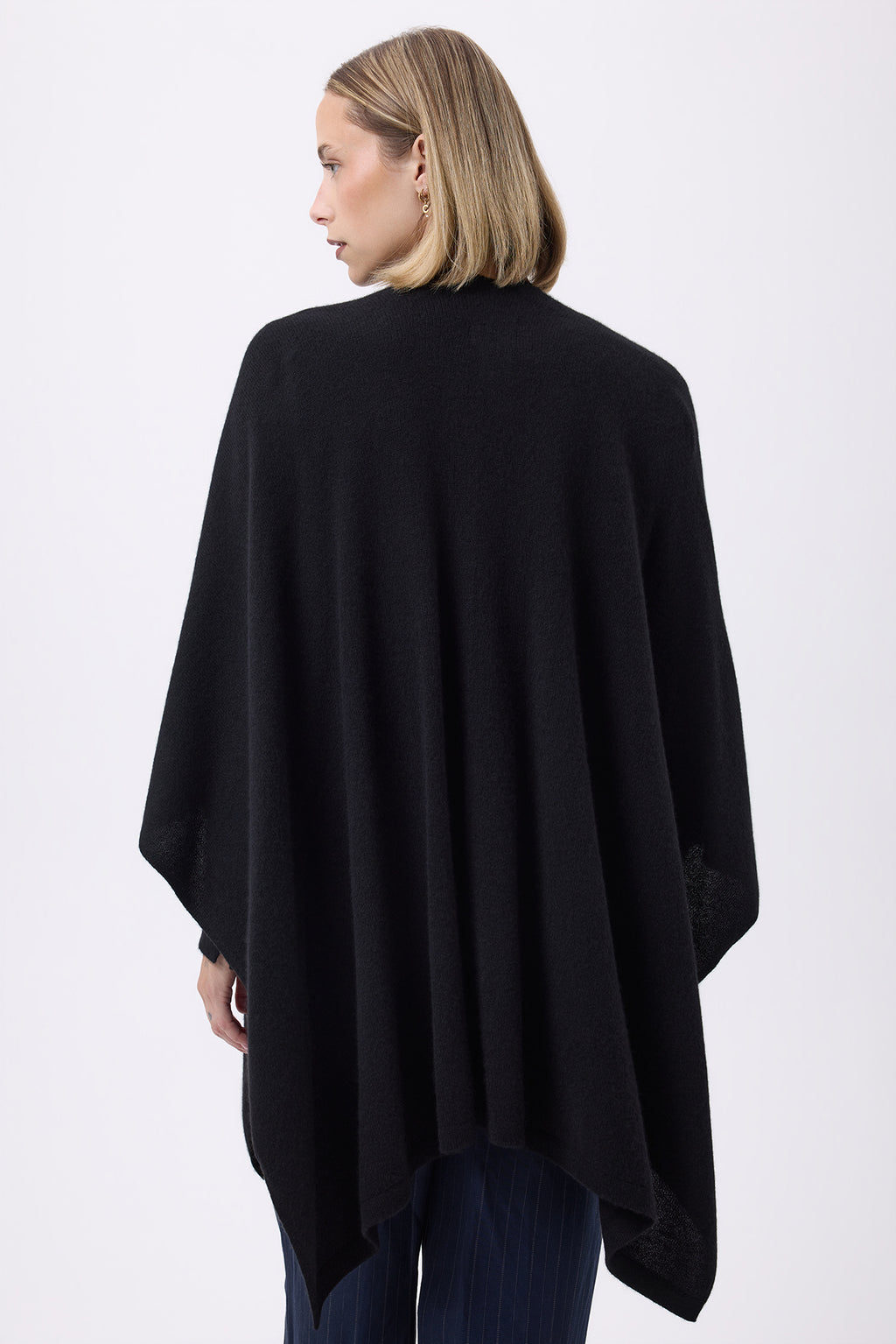 Poncho F Lago - Noir - Femme