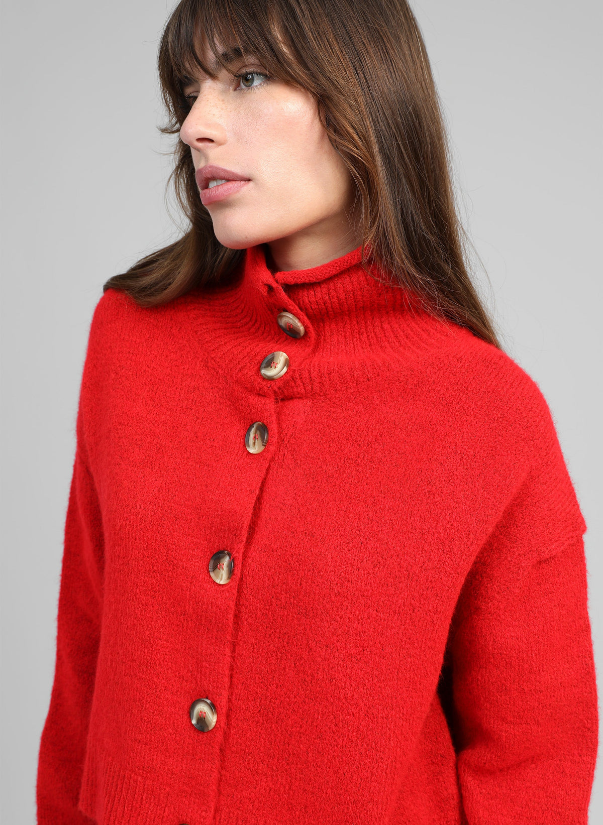 Gilet Lakeyla Rouge