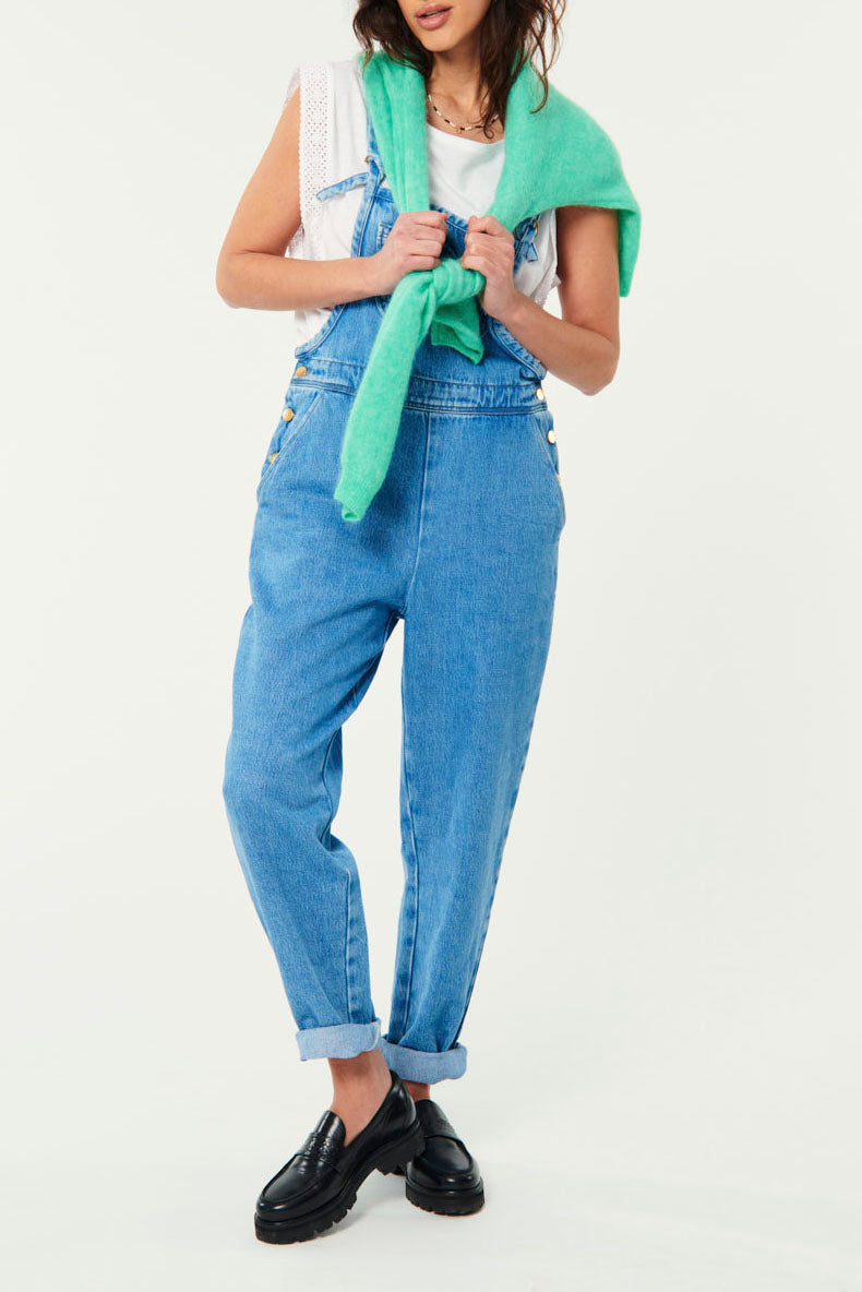 Lali Trouser Jumpsuit - Vintage Blue