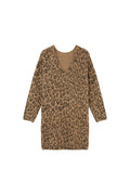 Robe Courte Lamini - Chocolat