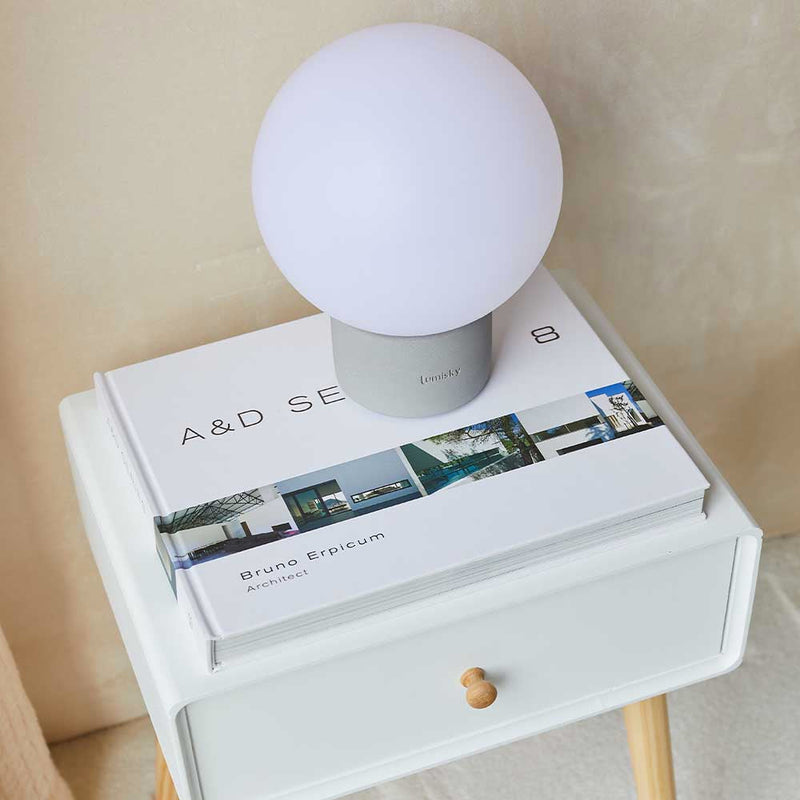 Lampe De Table Sans Fil - Terra Concrete
