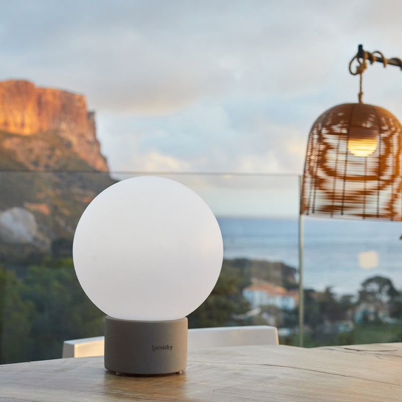 Lampe De Table Sans Fil - Terra Concrete