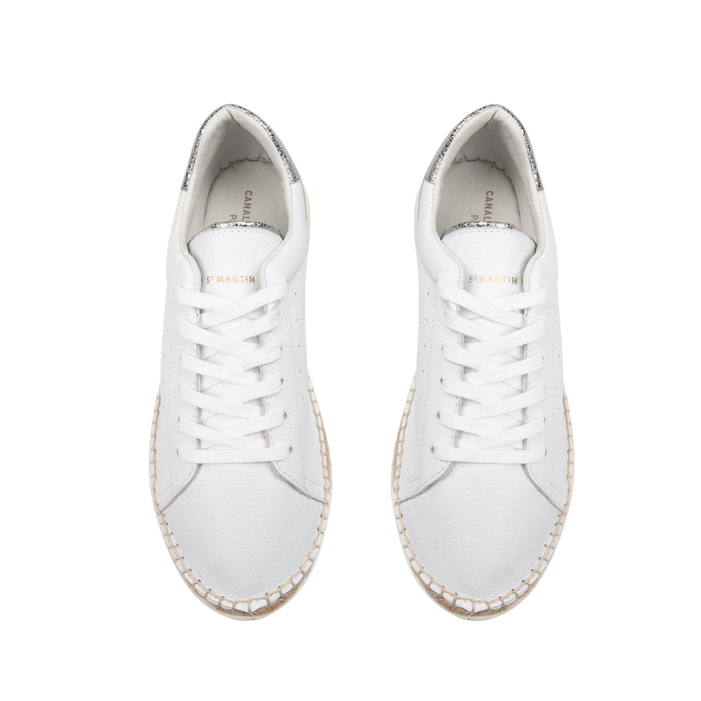 Baskets Espadrille Lancry - Argent - Femme