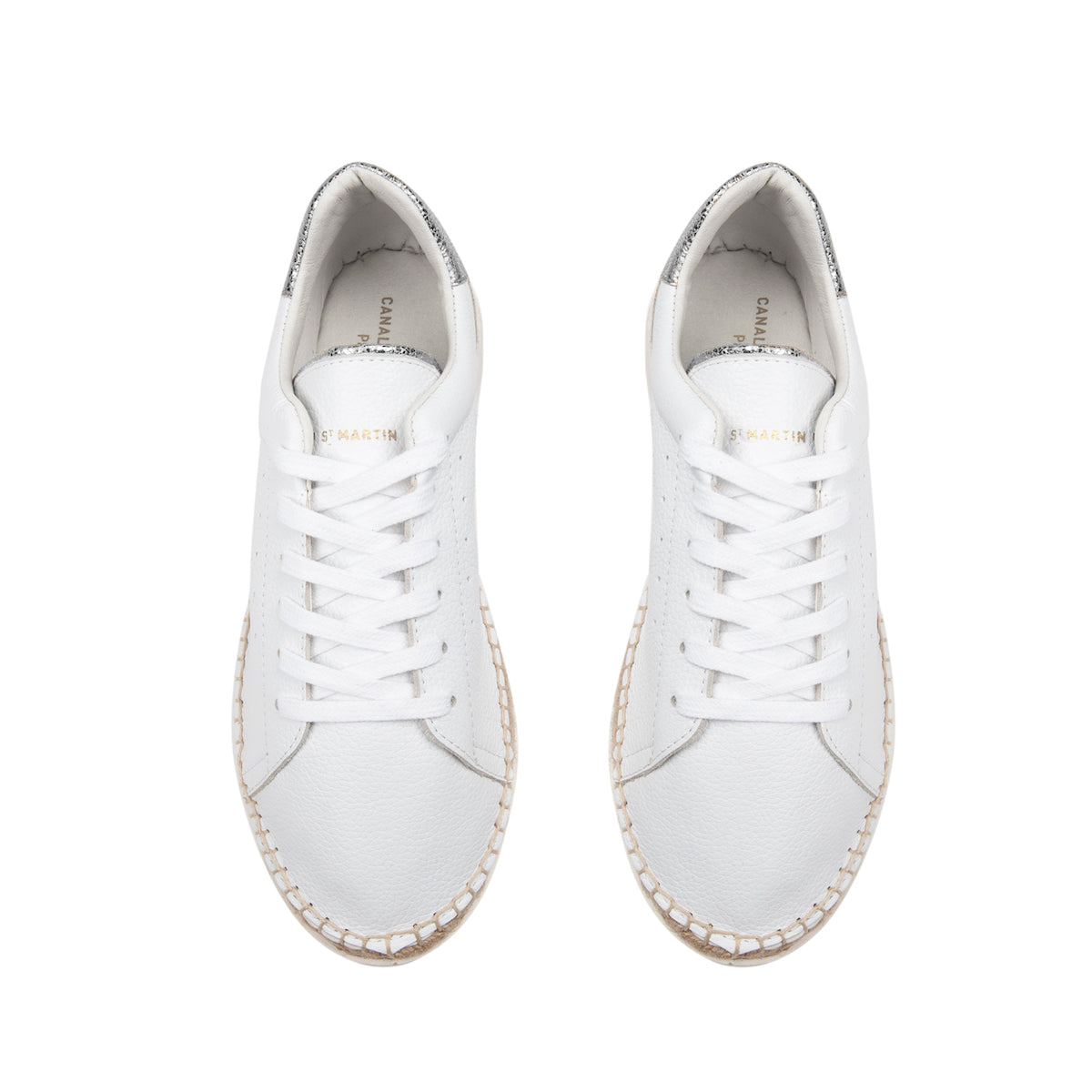Baskets Espadrille Lancry - Argent - Femme