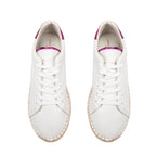 Lancry Espadrille Trainers - Fuschia Irisé - Women