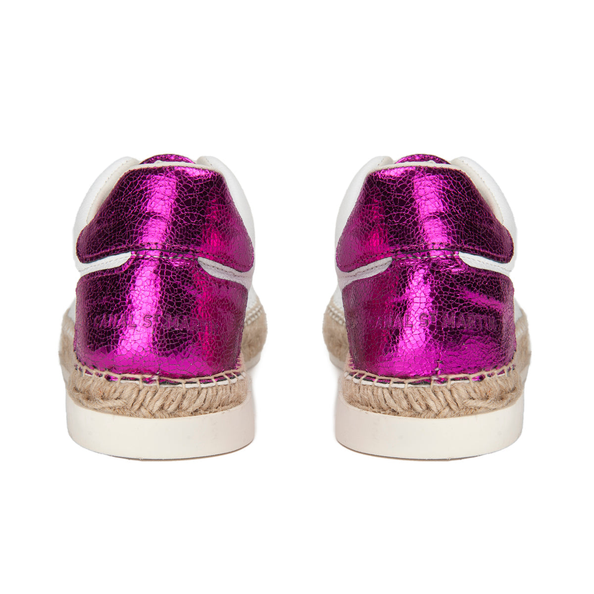 Lancry Espadrille Trainers - Fuschia Irisé - Women