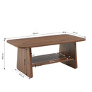 Table Basse - Lango - Effet Noyer