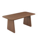 Dining Table - Lango - Rectangular Walnut Effect