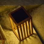 Chennai - Linterna solar - Madera - Madera