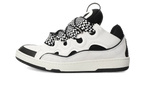Curb Leather Sneakers White Black