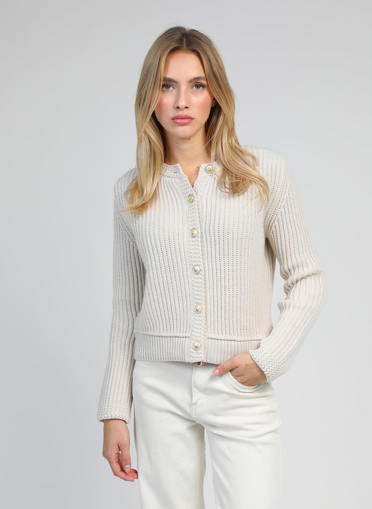 Pull Lanzan Ecru