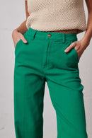 Pantalon Larry Reg Easy Stretch - Vert Empire