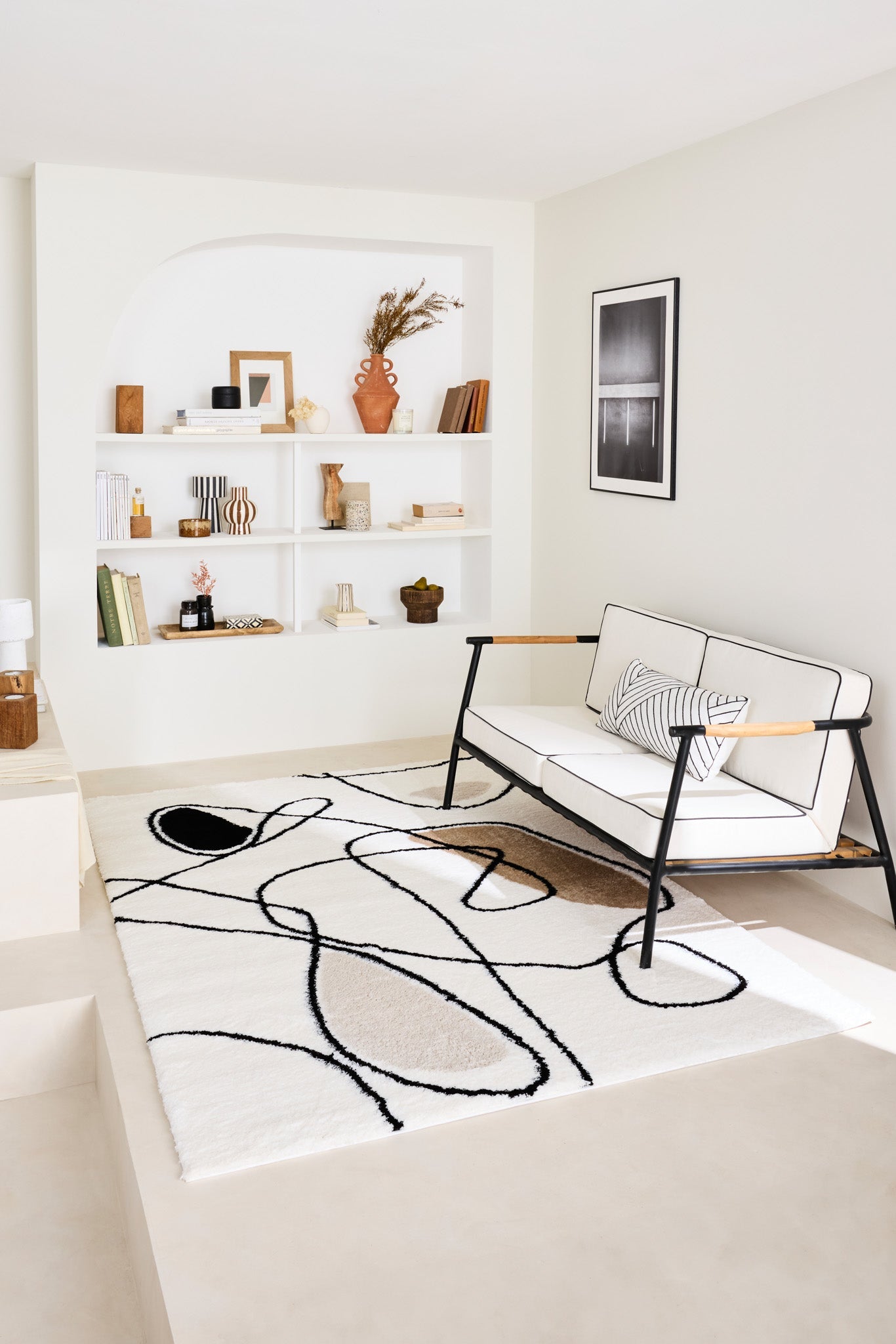 Lasso - Tapis D'Intérieur - Polyester - Beige