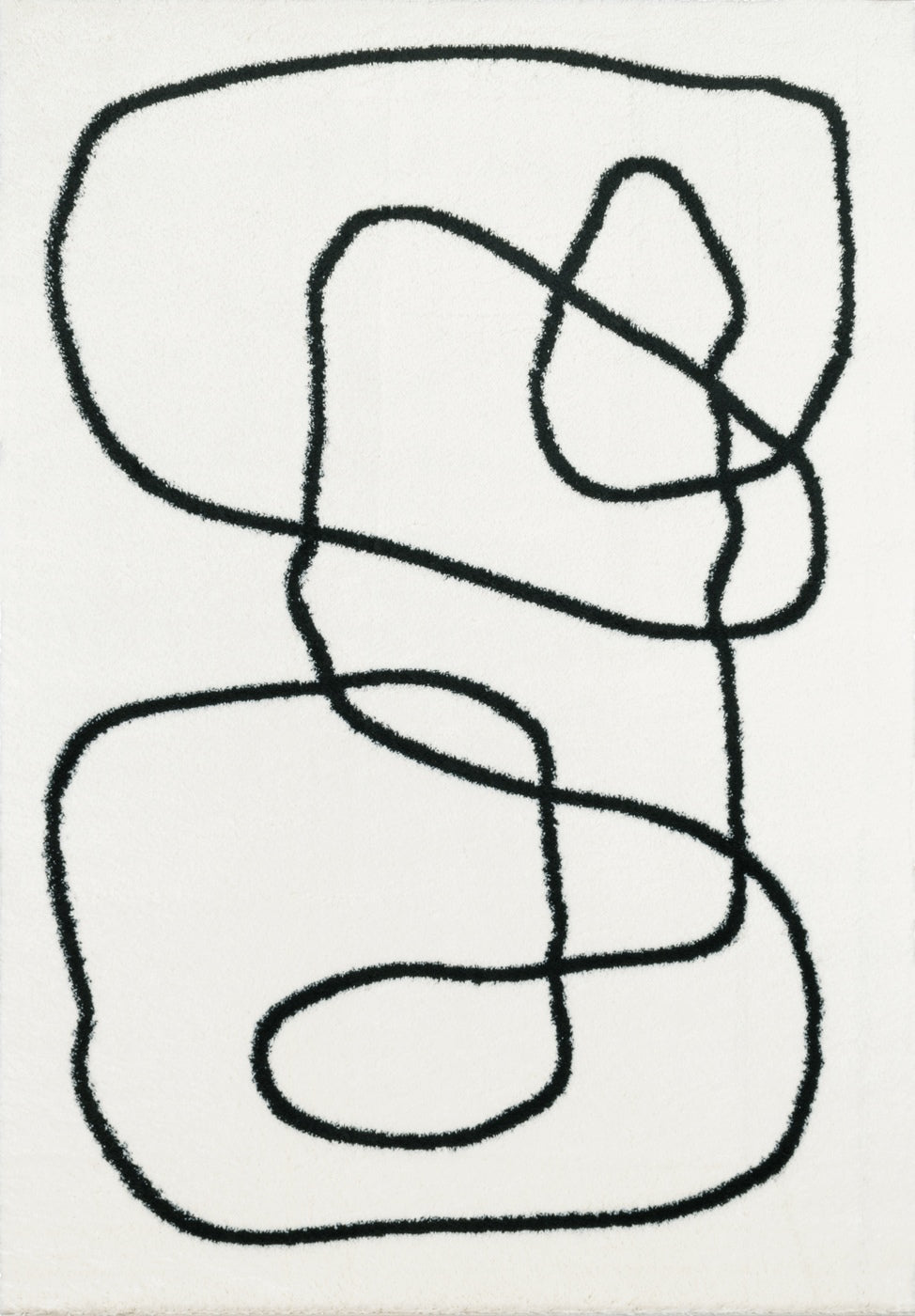 Lasso - Tapis D'Intérieur - Polyester - Ivoire
