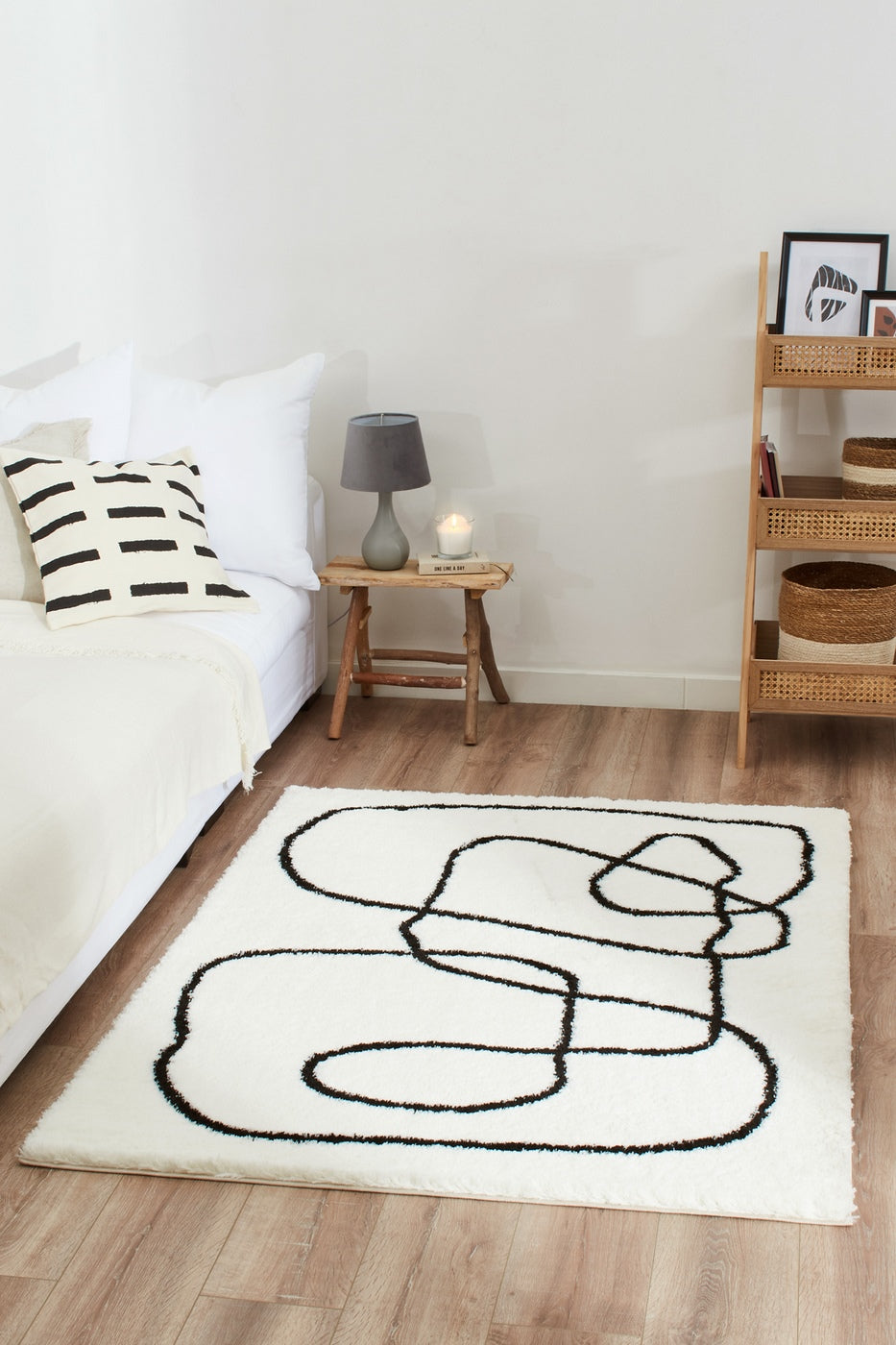 Lasso - Tapis D'Intérieur - Polyester - Ivoire