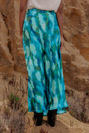 Jupe passion tie & dye bleu Jupe By Louise 