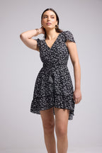Robe Courte - Laurie - Noir