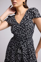 Robe Courte - Laurie - Noir