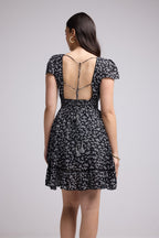 Robe Courte - Laurie - Noir
