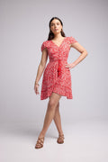 Vestido Corto - Laurie - Rojo