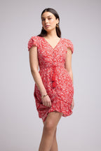 Vestido Corto - Laurie - Rojo