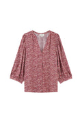 Lavender Blouse - Ecru