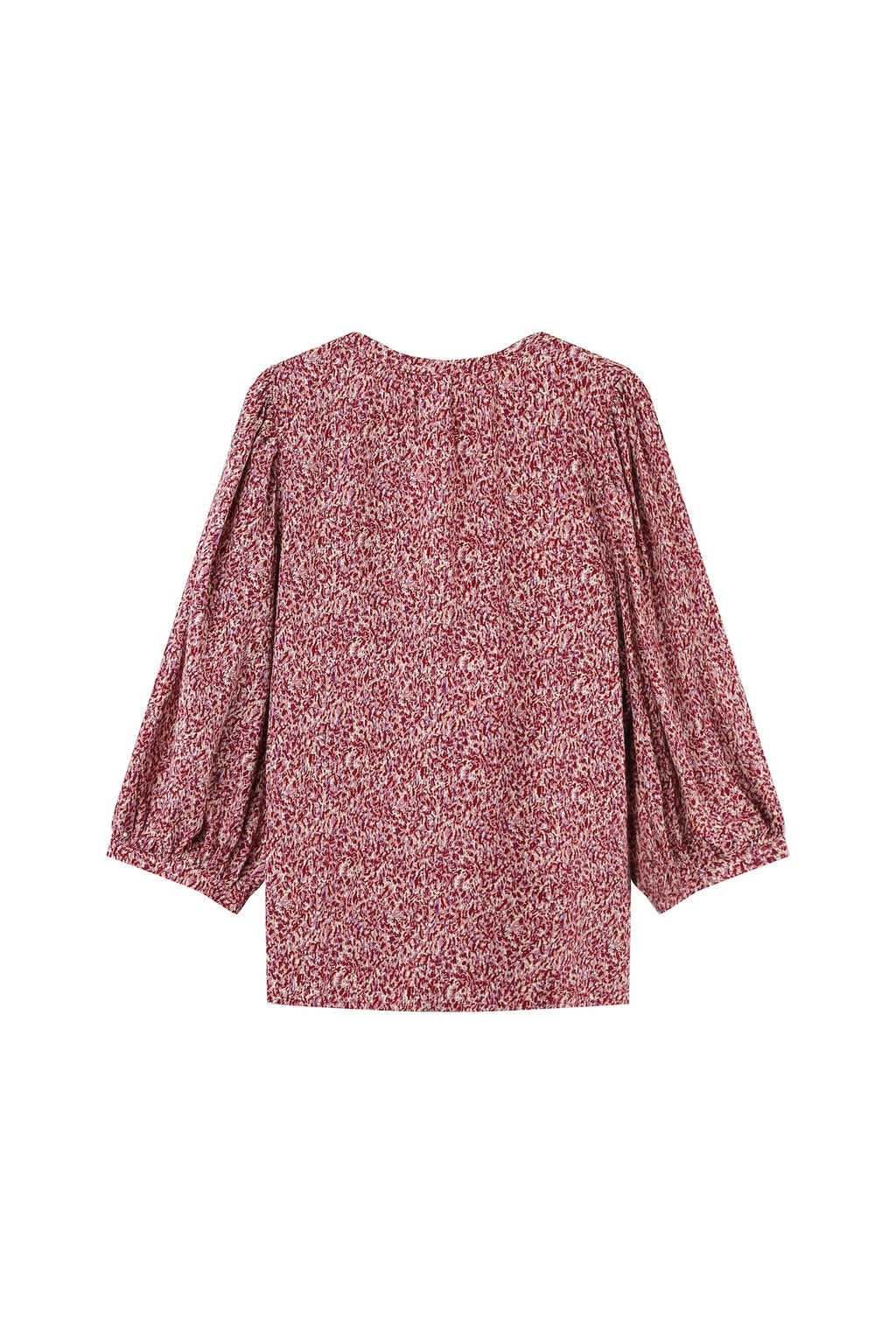 Lavender Blouse - Ecru