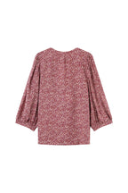 Lavender Blouse - Ecru