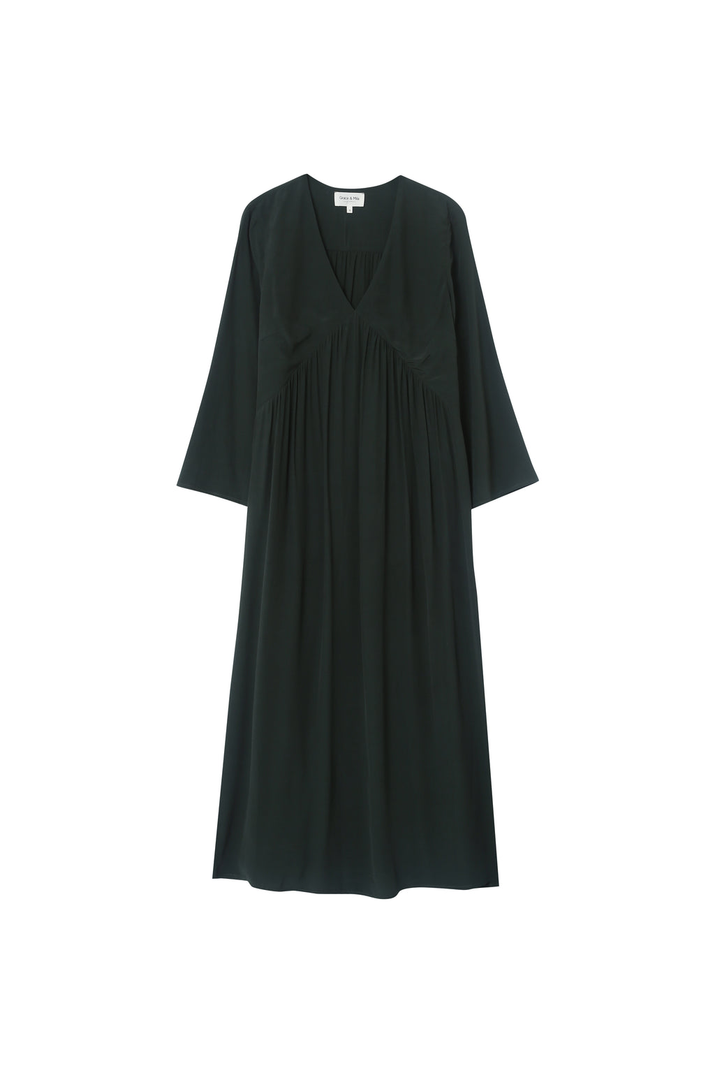 Robe Longue Lavinia - Vert