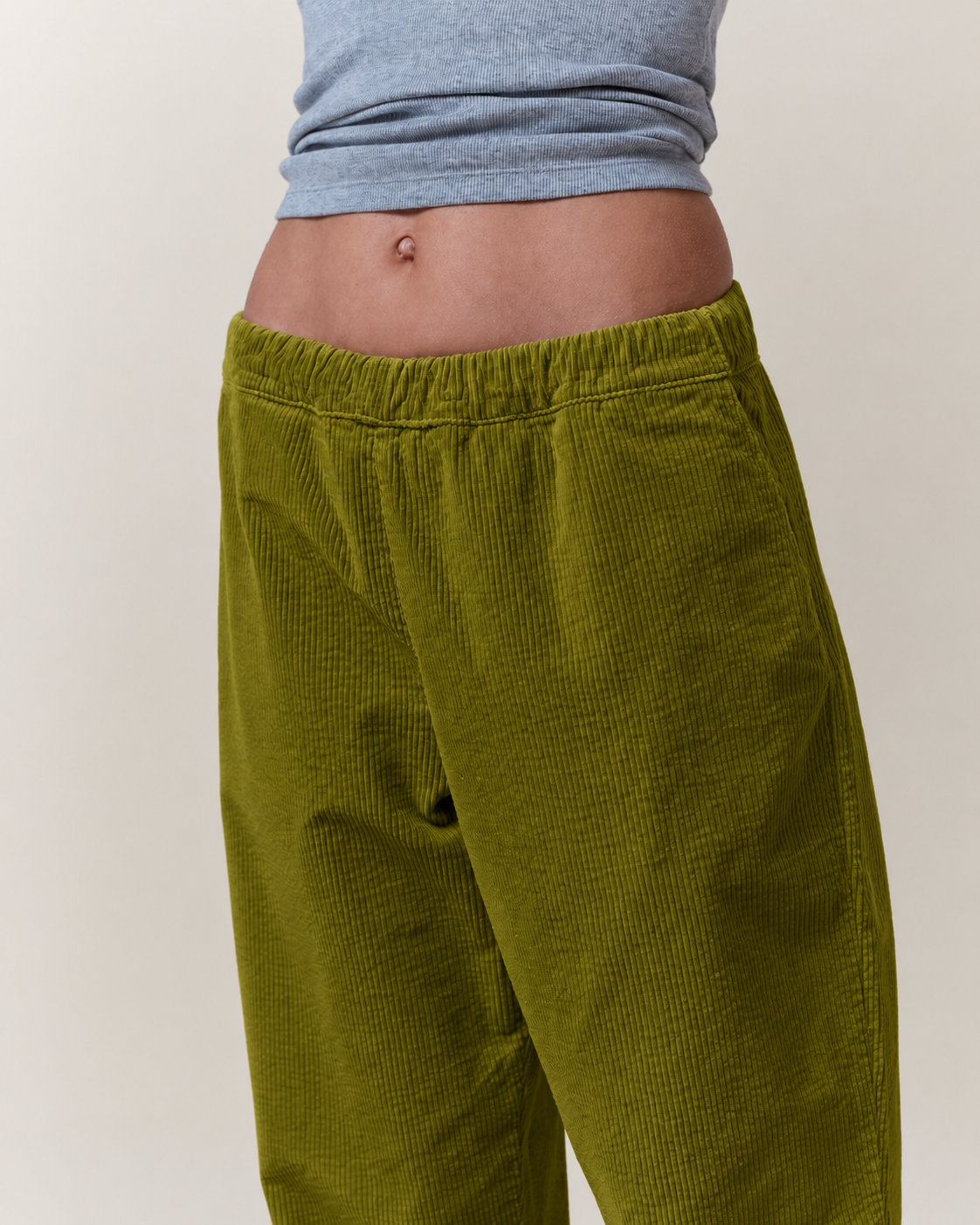 Damesbroek Lazy Khaki
