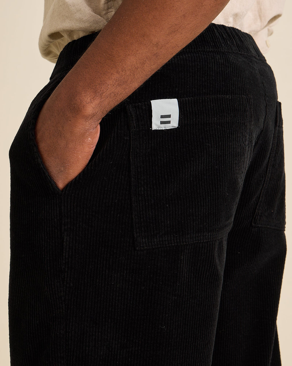 Pantalon Lazy Homme Noir