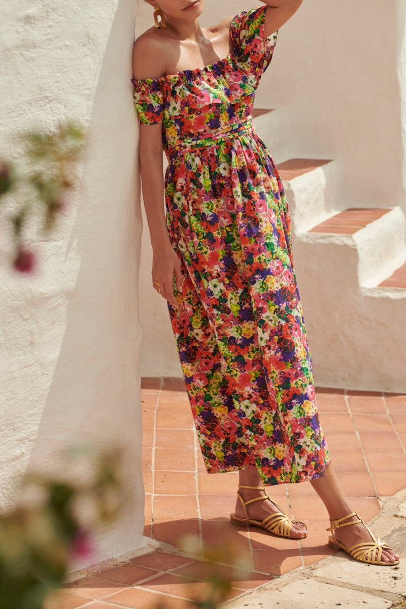 Robe Blossom Coquelicot