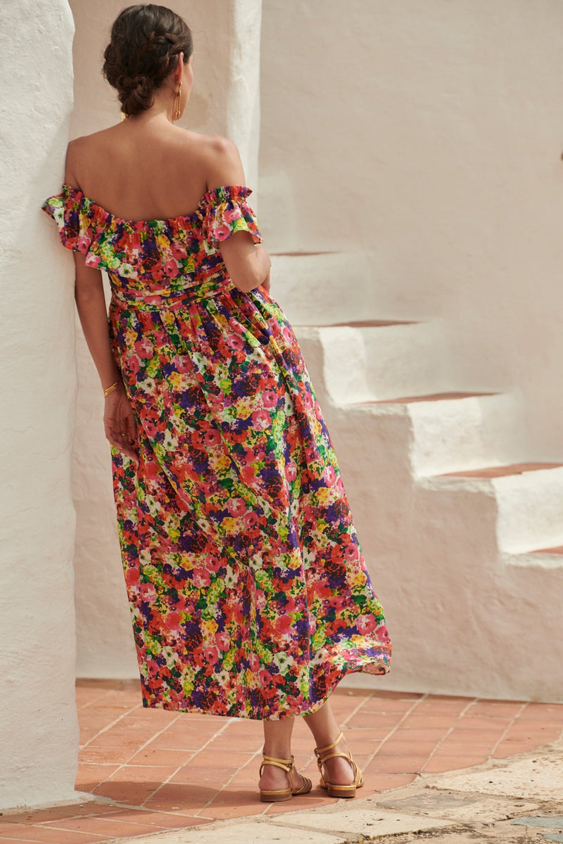 Robe Blossom Coquelicot
