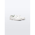 Mocasines Náuticos De Piel Napa - Blanco