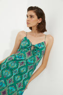 Robe Ibiza Indienne Vert