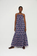 Robe Escal Ajouré Bleu
