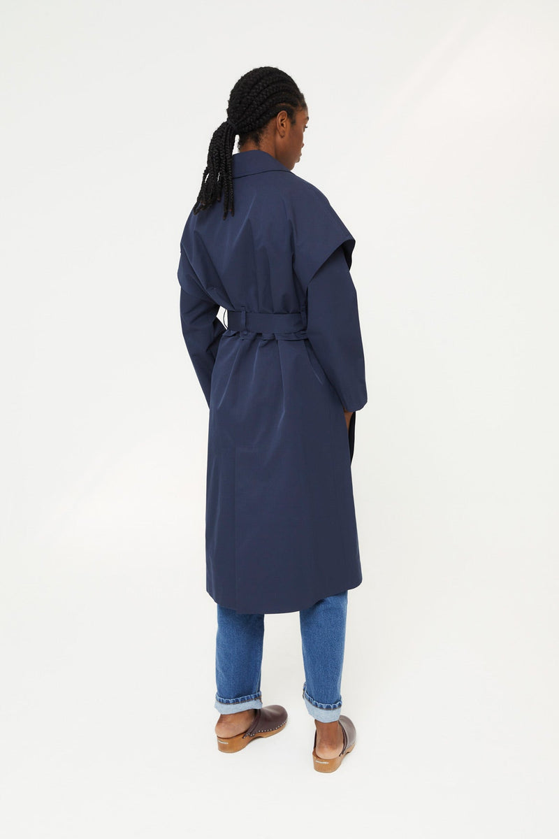 Trench Cape Pluie Marine