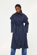 Trench Cape Pluie Marine