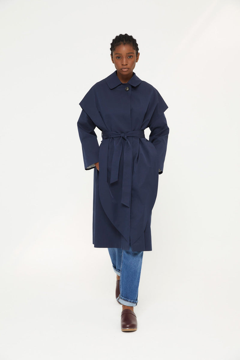Trench Cape Pluie Marine