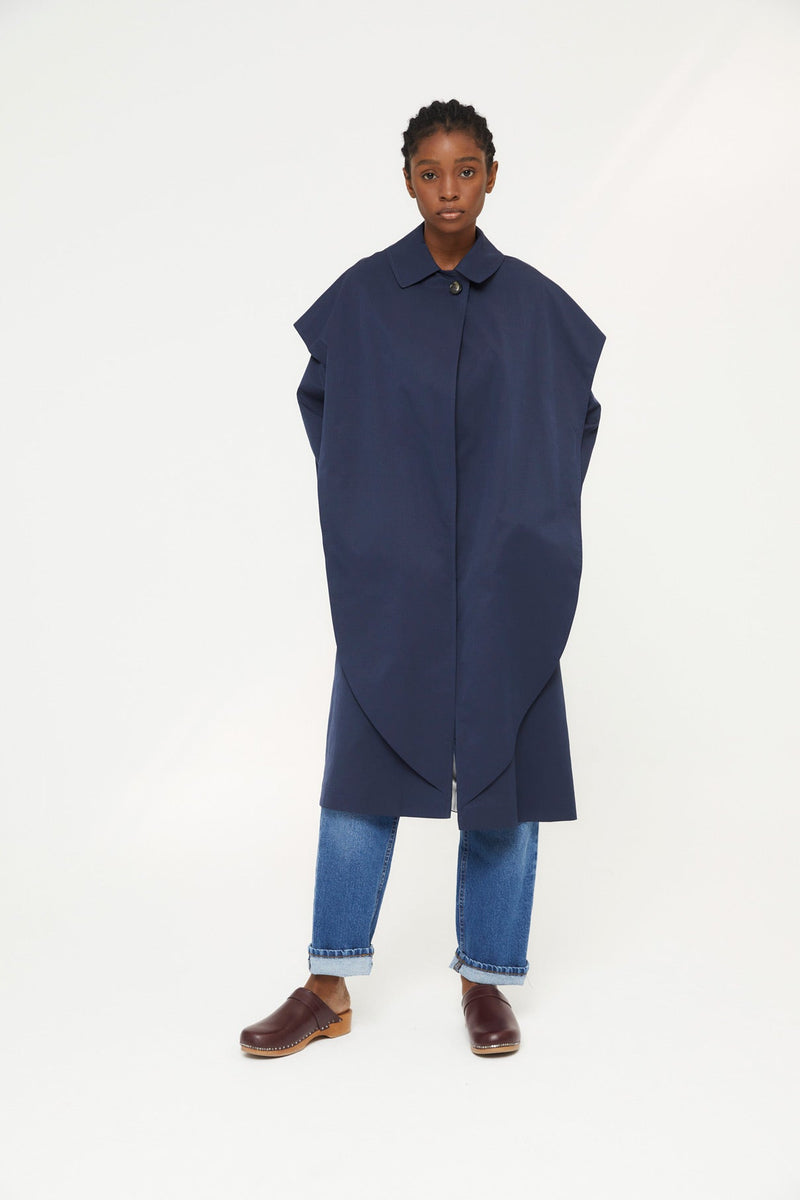 Trench Cape Pluie Marine