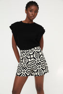 Top Ori Maille Noir