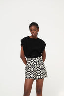 Top Ori Maille Noir