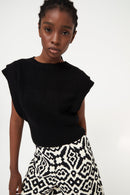Top Ori Maille Noir