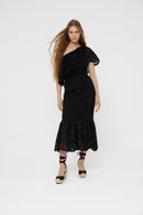 Robe Découpé Découpé Noir